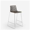 Grand Soleil Sgabello Grand Soleil Design per bar cucina 64cm Mini Spider - Marrone