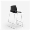 Grand Soleil Design Sgabello Bar Cucina 64 cm Design Mini Imola - Nero