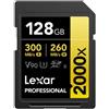 Lexar Scheda SD LEXAR Pro 128 GB 2000Xo 300 MB/s