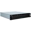 INTERTECH Inter-Tech 2U 2404L S-ATA Rack nero, grigio