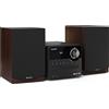 Sharp XL-B512(BR) Microsistema HiFi, CD/FM/USB/Bluetooth v5.0, 45 W, Marrone