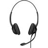 EPOS IMPACT SC 260, con cavo, per ufficio/call center, 50 - 18.000 Hz, 89 g, cuffie, nero