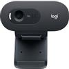 Logitech HD-Webcam C505e nero