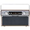 Camry Premium Radio CR 1183 - Portatile - Digitale - FM - 16 W - Alluminio - Nero - Legno - Motivi