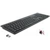 DELOCK DeLOCK 12004 tastiera Home USB QWERTZ Tedesco Nero