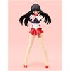 Bandai Sailor Moon S.H. Figuarts figura d'azione di Sailor Marte, edizione animazione a colori, 14 cm
