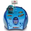 Lenco SCD-24BU bambini - Radio FM portatile con lettore CD - Presa per cuffie - Blu