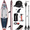 Aqua Marina Cascade 11'2" SUP-Kayak 2 in 1: kayak e stand up paddle