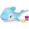 IMC TOYS Club Petz Blu Blu Baby Delfino interattivo con occhi a LED e 20 diverse emozioni, IMC Toys IMC TOYS