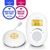 Alecto DBX120 - Baby monitor DECT con modalità ECO completa e display, bianco/blu