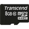 Transcend microSDHC 8GB Classe 10