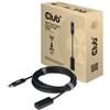 Club 3D Club3d CLUB3D Cavo di prolunga USB 3.2 Gen2 Tipo A 10Gbps M/F 5m/16,40ft