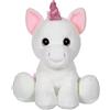 GIPSY Unicorn Plush Toy - Puppy Eyes Pets 40 cm - White - For Children from Birth