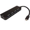 VALUE Hub USB 3.2 Gen 1, 4 porte, cavo di collegamento di tipo C, con 1 porta PD