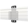 B-Tech Staffa di montaggio a parete B-Tech per montaggio su guida System X, BT8390-WFK2_B (staffa di montaggio su guida System X - 19 mm, staffa, nero, 126 mm, 19 mm, 178 mm, 4,9)