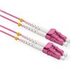VALUE - Cavo patch - da LC multimodale (M) a LC multimodale (M) - 20 m - fibra ottica - 50/125 micron - OM3 - senza alogeni