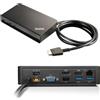 Lenovo 03X6300 Docking Station per notebook e replicatore di porte con cavo OneLink+ Nero (03X6300)