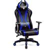 Diablo X-One 2.0 Gaming Chair Sedia da ufficio Braccioli regolabili Design ergonomico Cuscino collo/glutei Dimensioni normali Nero/Blu