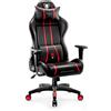 Diablo X-One 2.0 Gaming Chair Sedia da ufficio Braccioli regolabili Design ergonomico Cuscino collo/glutei Dimensioni normali Nero/Rosso