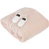 Adler Camry | Coperta elettrica | CR 7424 | Numero di livelli di riscaldamento 8 | Numero di persone 2 | Lavabile | Pile di corallo | 2 x 60 W | Beige