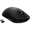 Logitech G PRO X SUPERLIGHT Mouse da gioco senza fili, destro, RF senza fili, 25400 DPI, 1 ms, nero