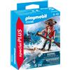 Playmobil Pirata con zattera e squalo martello
