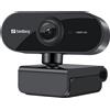 SANDBERG Webcam FHD USB2.0 2MP 30 immagini/sec Microfono stereo sw USB WEBCAM FLEX 1080P