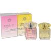 Versace Esclusivo Travel Retail zestaw Yellow Diamond woda toaletowa spray 30ml + Bright Crystal woda toaletowa spray 30ml