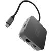 Green Cell AK61 laptop dock/port replicator USB 3.2 Gen 1 (3.1 Gen 1) Type-C Silver