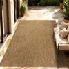 Paco Home Tappeto per interni ed esterni a trama piatta monocromatico moderno resistente alle intemperie per terrazza cucina dimensioni 200x280 cm