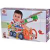 Simba Toys Eichhorn Constructor camion gru 100039094 - dai 6 anni in su - 170 pezzi - 4 varianti di modello: Autogru, jeep, autocarro ribaltabile e carro attrezzi