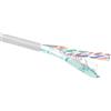 ACT Cavo di installazione solido Cat 6 F/UTP, PVC, CPR euroclasse ECA, 24 AWG, grigio 305 metri C6A F/UTP SOLID PVC ECA 305M (