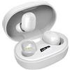Aiwa EBTW-150WT Bianco Cuffie wireless Bluetooth 5.0 10m di portata con box di ricarica ANS Assistente vocale TWS Funzione vivavoce