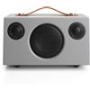 Audio Pro C3 Diffusore multiroom portatile con pulsanti di stazione e batteria ricaricabile - grigio tempesta