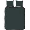 Good Morning Set di biancheria da letto tinta unita Good Morning 240x200/220 cm verde scuro