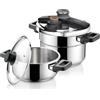Tescoma Pentola a pressione ULTIMA DUO 4,0 l e 6,0 l