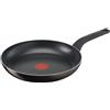 Tefal Padella antiaderente 28cm nera Tefal B5540602