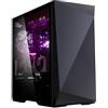Zalman case miditower Z9 ICEBERG BLACK, senza alimentatore, ATX, 2 ventole da 140 mm, vetro temperato, 2 USB 3.0, 2 USB 2.0, 1 USB-C, nero