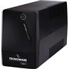 Tecnoware Era Plus 1600 gruppo di continuità (UPS) Line-Interactive 1,6 kVA 1120 W 2 prese CA