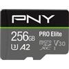 PNY Technologies P-SDU256V32100PRO-GE SD MicroSD XC Card 256GB PNY Pro Elite R100MB/s W90MB/s reta