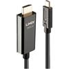 Lindy 43315 Lindy Cavo adattatore da USB Tipo C a HDMI da 5 m con HDR