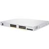 Cisco CBS250-24FP-4G-UK switch di rete Gestito L2/L3 Gigabit Ethernet (10/100/1000) Argento