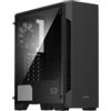ZALMAN Case PC, Zalman, Mid-Tower, 424x196x462 mm, 3X ventole, Nero/Trasparente