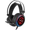 Ert Group Cuffie da gioco ERT GROUP, cuffie a LED con archetto regolabile modello Marvel Original & Officially Licensed Deadpool 001
