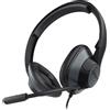 CREATIVE LABS Creative Labs HS-720 V2 Cuffia cablata Head-band Office/Call center Nero