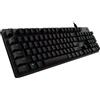 Logitech Gaming G512 - Tastiera - Retroilluminata - USB - AZERTY - Francese - Tastiera: GX Brown Tactile - Antracite