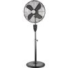MPM Ventilatore da piedistallo MPM MWP-13M, velocità 3, 50 W, oscillazione, diametro 40 cm, nero