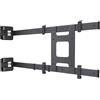 Meliconi Flag TV Staffa Supporto TV a Bandiera a Parete da 55 a 82 Pollici Nero