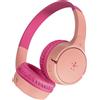 Belkin Soundform Mini-On-Ear Cuffie per bambini rosa AUD002btPK