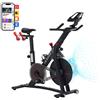JASPORT Speedbike S3, cyclette silenziosa da casa, freno magnetico, app con corsi, compatibile Kinomap & Zwift